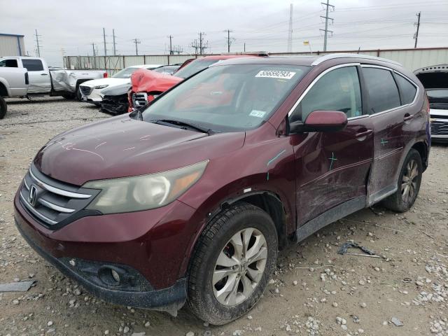 HONDA CR-V EXL 2013 with VIN 5J6RM4H75DL065574 - Photo from auction