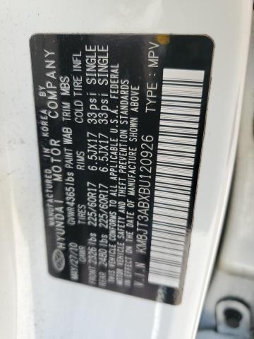 Photo 14 from auction – 2011 HYUNDAI TUCSON GL with VIN KM8JT3ABXBU120926