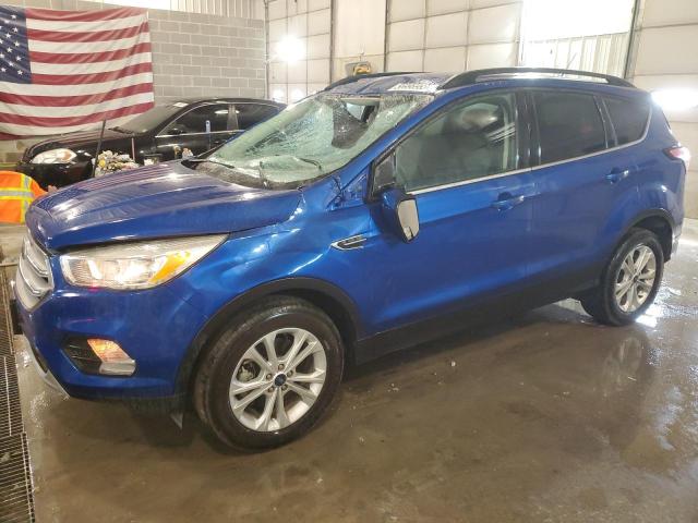 FORD ESCAPE SE 2018 with VIN 1FMCU9GD2JUC07428 - Photo from auction