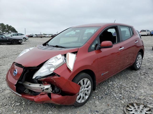 NISSAN LEAF S 2015 with VIN 1N4AZ0CP9FC332115 - Photo from auction