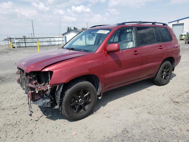 TOYOTA HIGHLANDER 2007 with VIN JTEEP21A570212807 - Photo from auction