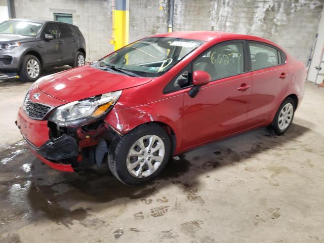KIA RIO LX 2015 with VIN KNADM4A35F6489780 - Photo from auction