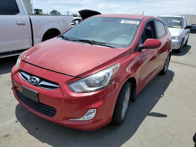 HYUNDAI ACCENT GLS 2012 with VIN KMHCU5AE2CU047242 - Photo from auction