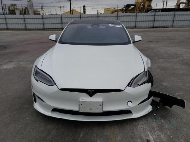 Photo 5 from auction – 2022 TESLA MODEL S with VIN 5YJSA1E50NF470389