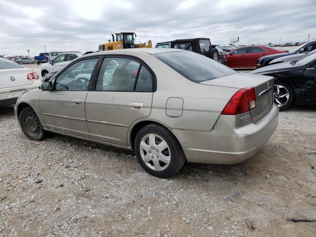 Photo 2 from auction – 2003 HONDA CIVIC EX with VIN 2HGES26763H621938