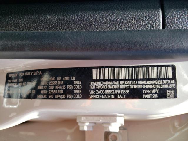 Photo 14 from auction – 2018 JEEP RENEGADE L with VIN ZACCJBBB2JPH13336