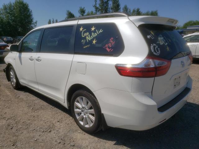 Photo 2 from auction – 2017 TOYOTA SIENNA XLE with VIN 5TDDZ3DC5HS187404