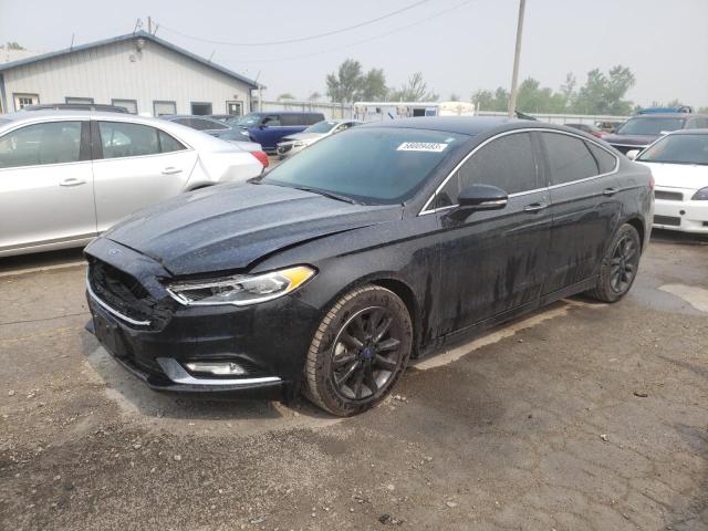 FORD FUSION SE 2017 with VIN 3FA6P0HD5HR341697 - Photo from auction