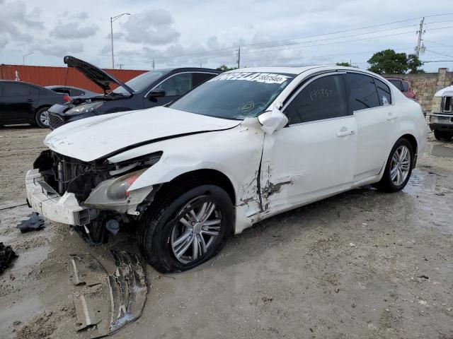 INFINITI G37 2012 with VIN JN1CV6AR6CM973186 - Photo from auction