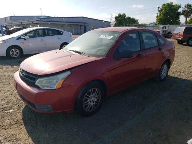 FORD FOCUS SE 2009 with VIN 1FAHP35N79W114436 - Photo from auction