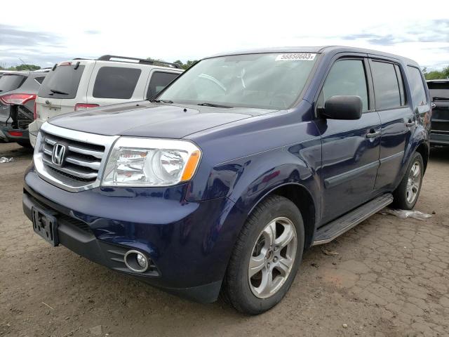 Photo 1 from auction – 2014 HONDA PILOT LX with VIN 5FNYF4H21EB027120