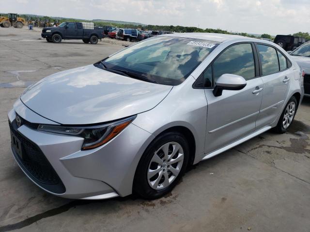 TOYOTA COROLLA LE 2020 with VIN 5YFEPRAE9LP027031 - Photo from auction