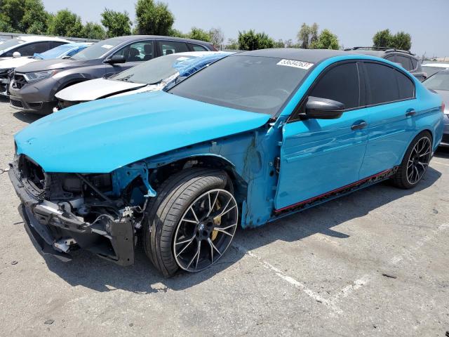 BMW M5 2019 with VIN WBSJF0C50KB448698 - Photo from auction