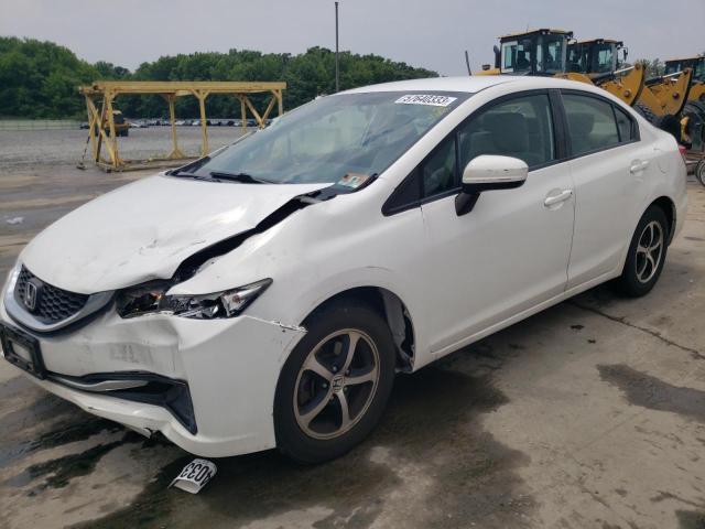 HONDA CIVIC SE 2015 with VIN 19XFB2F73FE285345 - Photo from auction