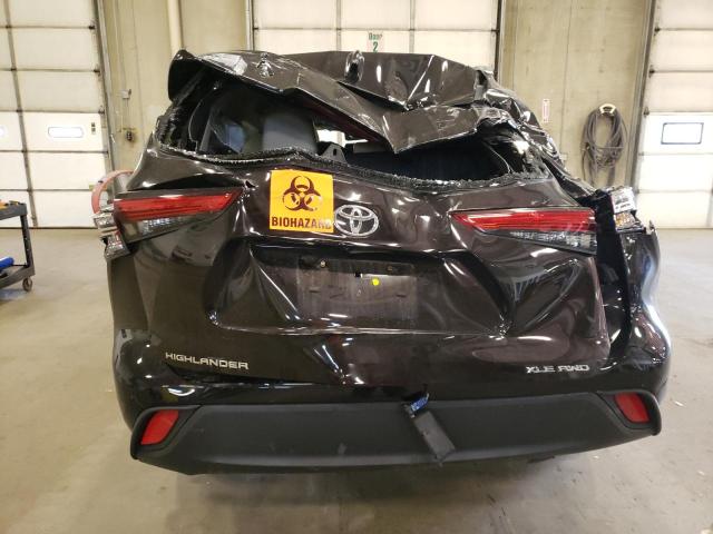 Photo 6 from auction – 2020 TOYOTA HIGHLANDER with VIN 5TDHZRBH6LS039953