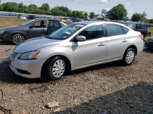 NISSAN SENTRA S 2014 with VIN 3N1AB7AP4EY338620 - Photo from auction