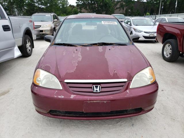 Photo 5 from auction – 2003 HONDA CIVIC LX with VIN 2HGES16613H512630