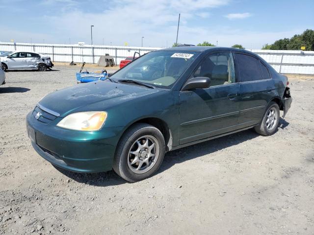 HONDA CIVIC LX 2002 with VIN JHMES16582S003792 - Photo from auction