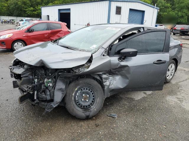 NISSAN VERSA S 2022 with VIN 3N1CN8DV5NL839822 - Photo from auction