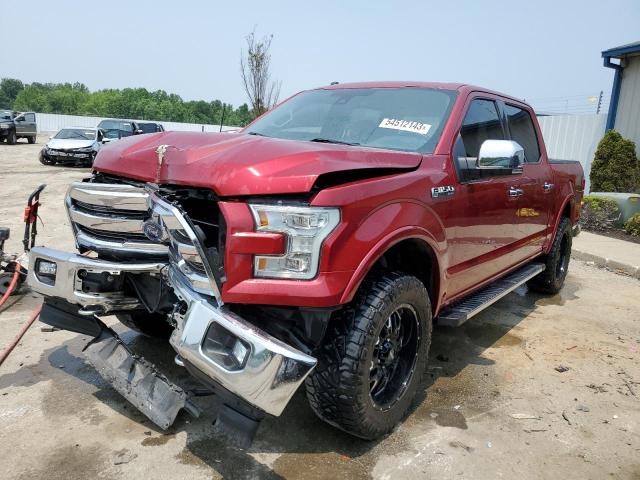 FORD F150 SUPER 2017 with VIN 1FTEW1EF1HKC51097 - Photo from auction