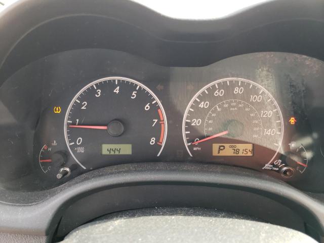 Photo 9 from auction – 2009 TOYOTA COROLLA BA with VIN 2T1BU40E59C131105