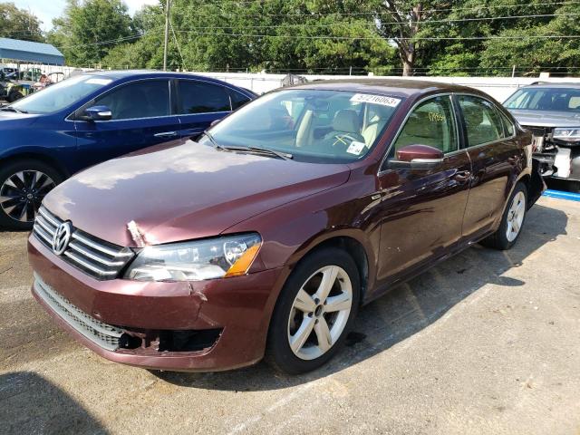 VOLKSWAGEN PASSAT S 2014 with VIN 1VWAS7A36EC024189 - Photo from auction