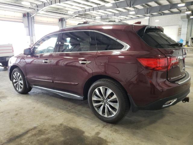 Photo 2 from auction – 2014 ACURA MDX TECHNO with VIN 5FRYD4H47EB044803