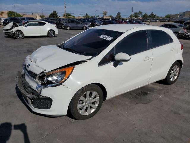 KIA RIO EX 2013 with VIN KNADN5A37D6139146 - Photo from auction