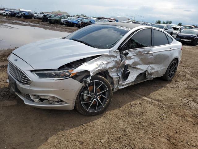 FORD FUSION TIT 2018 with VIN 3FA6P0D96JR233550 - Photo from auction