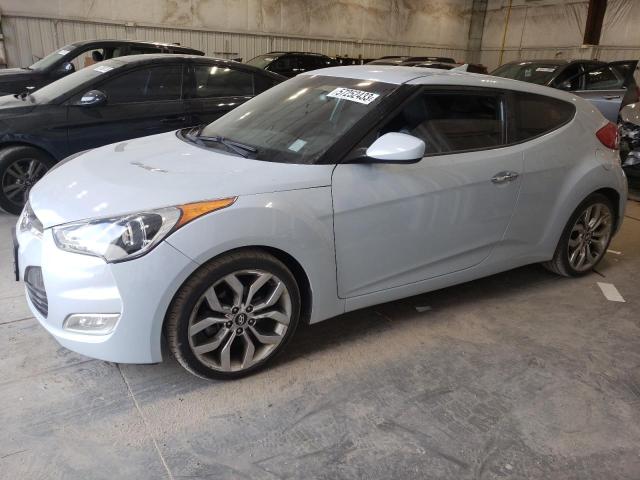 HYUNDAI VELOSTER 2015 with VIN KMHTC6AD9FU218332 - Photo from auction