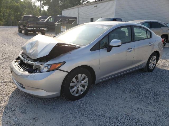 HONDA CIVIC 2012 with VIN 19XFB2F5XCE091678 - Photo from auction