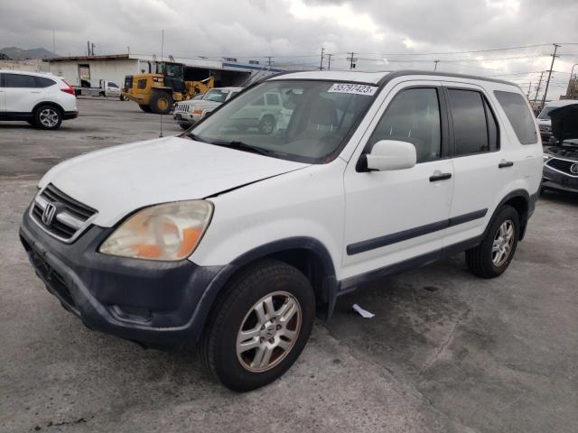 HONDA CR-V EX 2002 with VIN JHLRD78802C090818 - Photo from auction