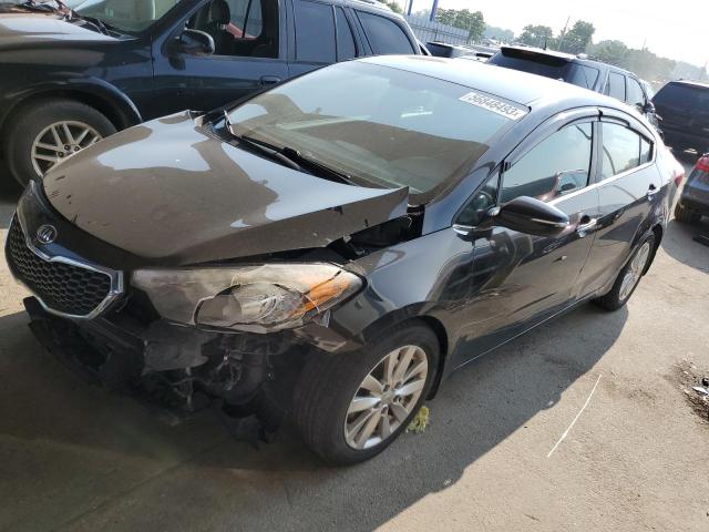 KIA FORTE EX 2015 with VIN KNAFX4A81F5275421 - Photo from auction