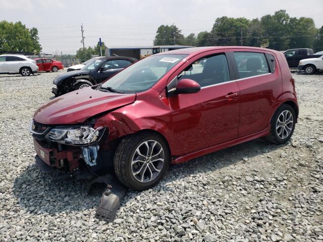 CHEVROLET SONIC LT 2017 with VIN 1G1JD6SH5H4134465 - Photo from auction