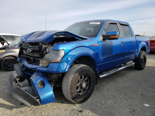 FORD F150 SUPER 2013 with VIN 1FTFW1EF1DFD35718 - Photo from auction