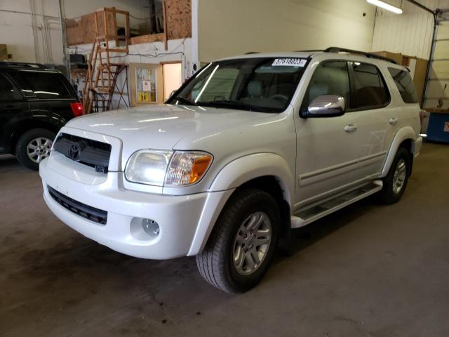 TOYOTA SEQUOIA LI 2007 with VIN 5TDBT48A07S277985 - Photo from auction