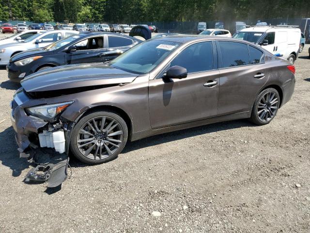 INFINITI Q50 BASE 2014 with VIN JN1BV7AR6EM683261 - Photo from auction