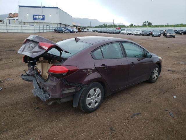 Photo 3 from auction – 2017 KIA FORTE LX with VIN 3KPFK4A76HE144033