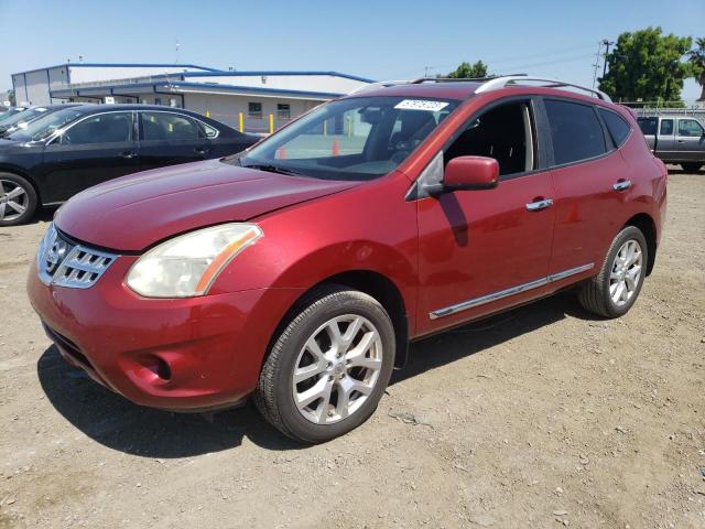 NISSAN ROGUE S 2011 with VIN JN8AS5MT0BW163509 - Photo from auction