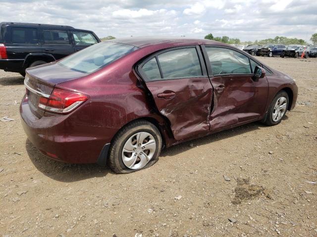 Photo 3 from auction – 2014 HONDA CIVIC LX with VIN 19XFB2F5XEE000279