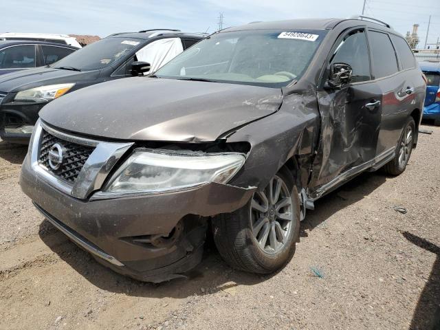 NISSAN PATHFINDER 2015 with VIN 5N1AR2MN9FC684402 - Photo from auction