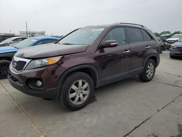 KIA SORENTO LX 2013 with VIN 5XYKT4A69DG353038 - Photo from auction