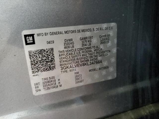 Photo 14 from auction – 2019 GMC TERRAIN SL with VIN 3GKALVEV8KL347664