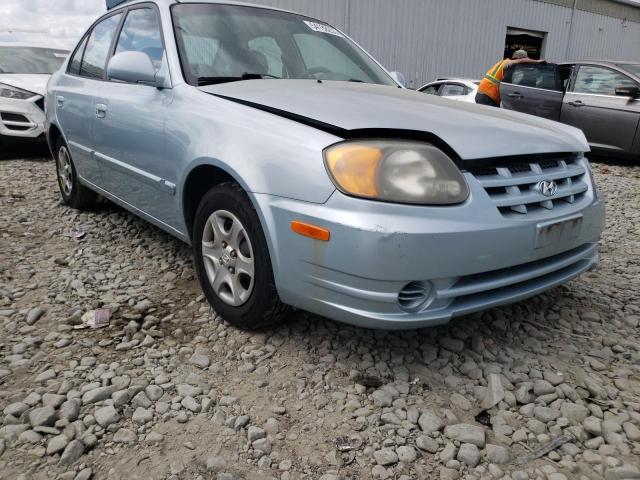 Photo 4 from auction – 2003 HYUNDAI ACCENT GL with VIN KMHCG45C33U468865