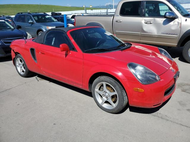 Photo 4 from auction – 2000 TOYOTA MR2 SPYDER with VIN JTDFR3208Y0019485