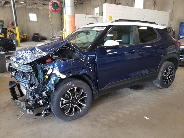 CHEVROLET TRAILBLAZE 2022 with VIN KL79MSSL9NB121908 - Photo from auction