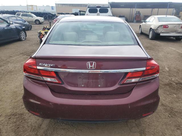 Photo 6 from auction – 2013 HONDA CIVIC LX with VIN 19XFB2F56DE217763