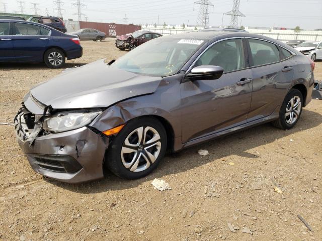 Photo 1 from auction – 2017 HONDA CIVIC LX with VIN 19XFC2F54HE050323