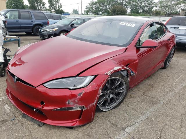 TESLA MODEL S 2023 with VIN 5YJSA1E54PF512274 - Photo from auction