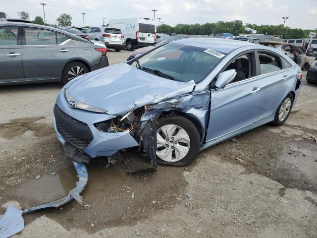 HYUNDAI SONATA HYB 2013 with VIN KMHEC4A41DA077610 - Photo from auction